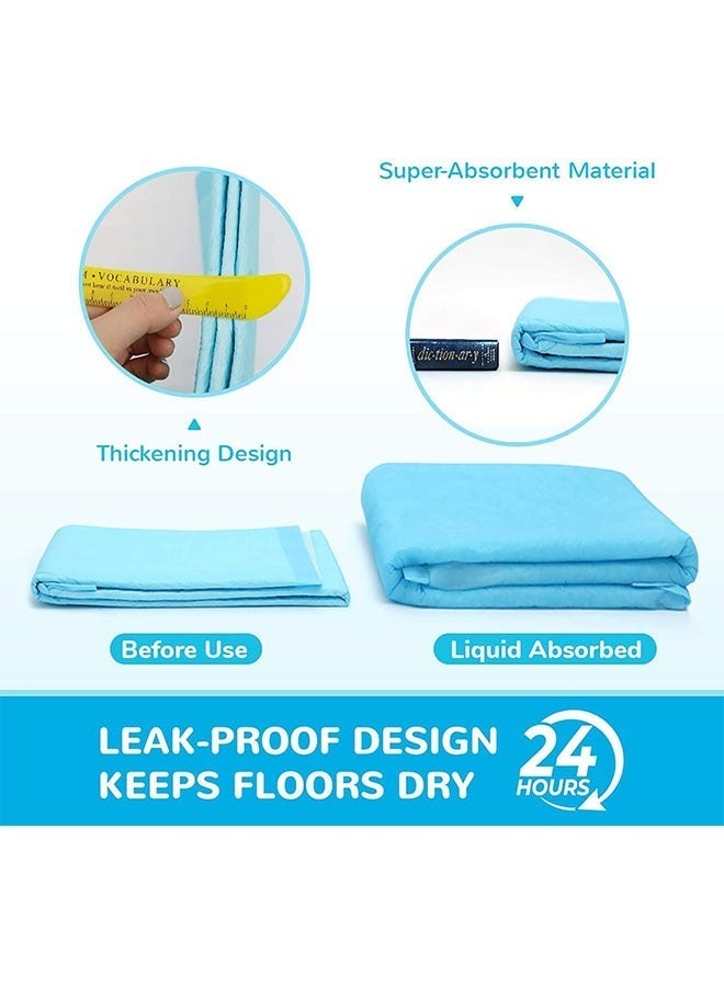 20Pcs Dog Pads Thicker Pet Training and Puppy Pads Super Absorbent Pee Pads for Dogs Leak Proof Dog Potty Training Pads for Puppies Cats Rabbits Pet Pee Pads - Image 5